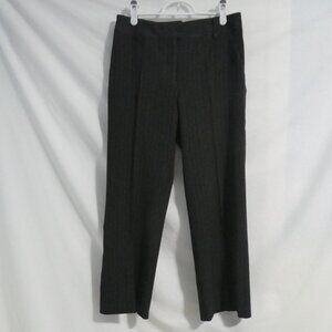 LAURA PETITES | size 4 | Classic Pinstripe Trousers / Dress Pants